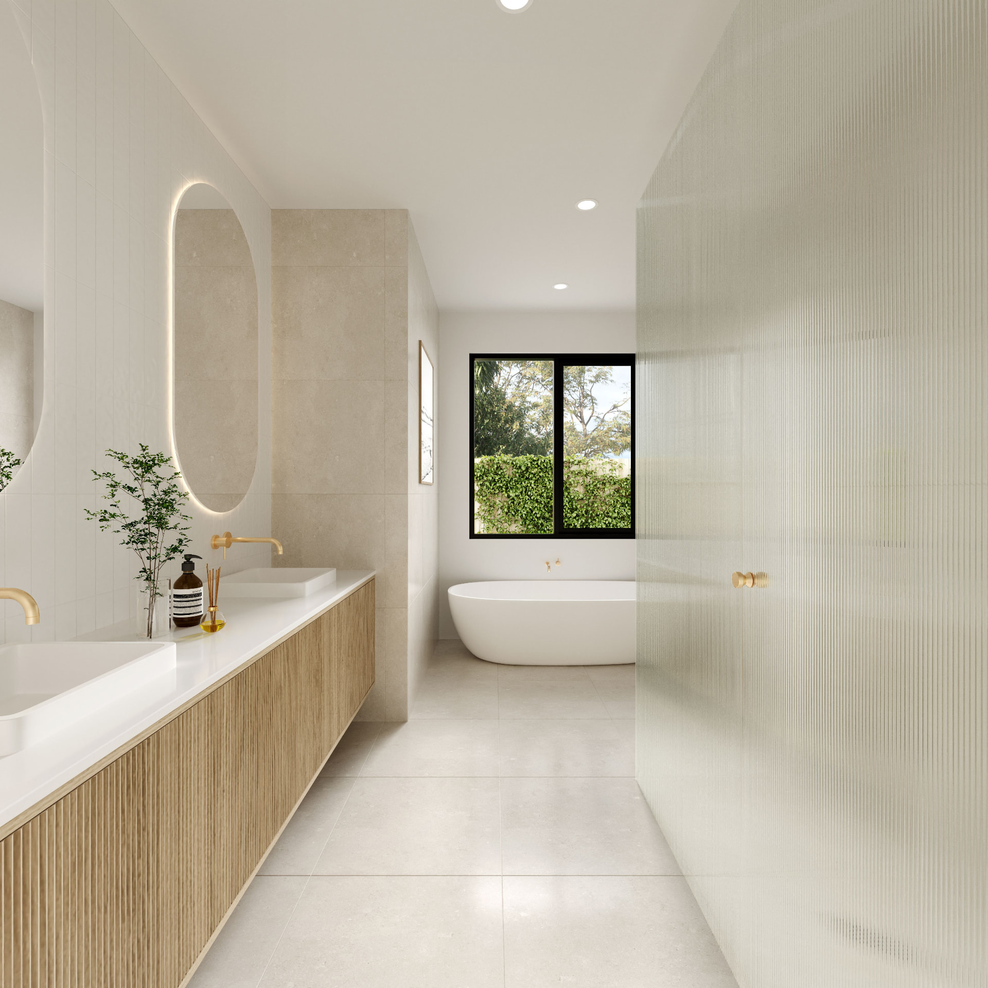 Bathroom at 20 Ti-Tree Grove, Mornington