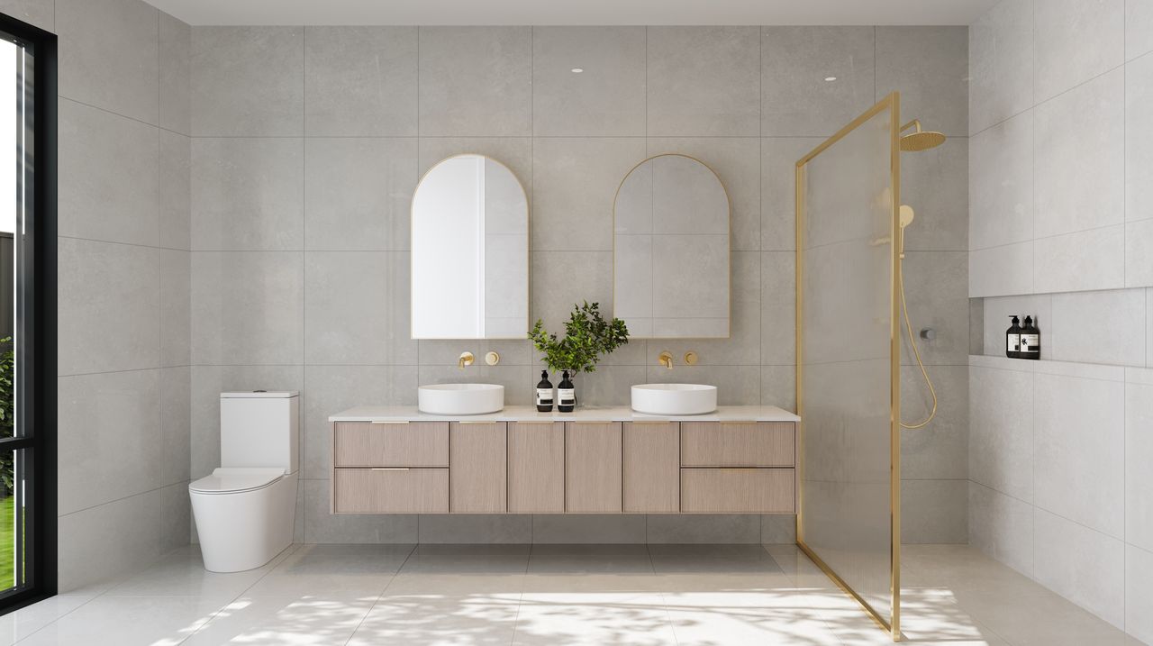 Bathroom at 24 Gleneagles Avenue, Mornington